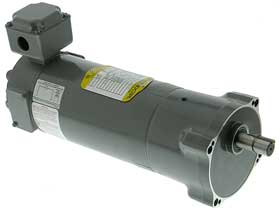 Gearhead Motor, 90VDC, 1/3hp 345RPM